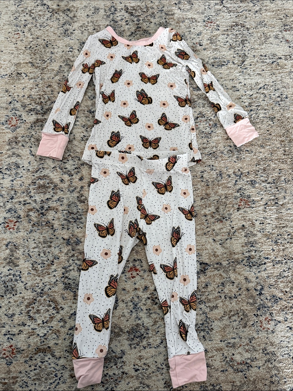 Caden Lane Butterly PJ Set - Size 18-24mos.